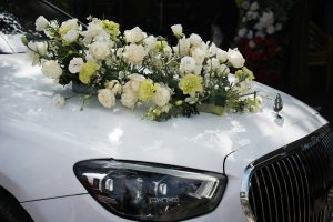 Luxury wedding chauffeur service in Cape Town for bridal transport