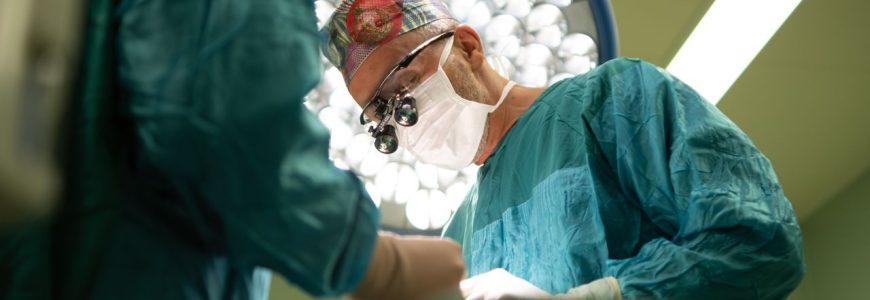 Patient considering laser vision correction with an eye specialist