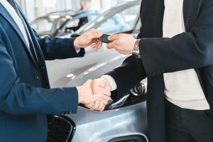 Vehicle used as security for a loan